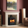 Fireline Woodtec 5kW Wide in Aylesbury with Rustic Slate Chamber