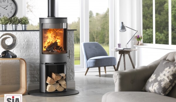 Purevision PVR Stove log store no door Ecodesign Ready