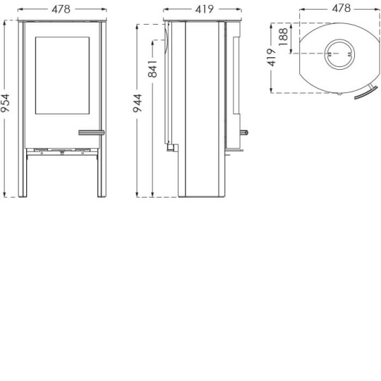 TT20 bazic dimensions