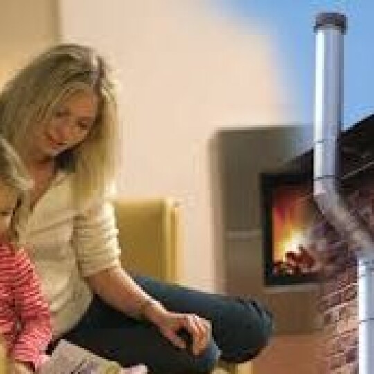 Installed twin wall chimney e1467030293677